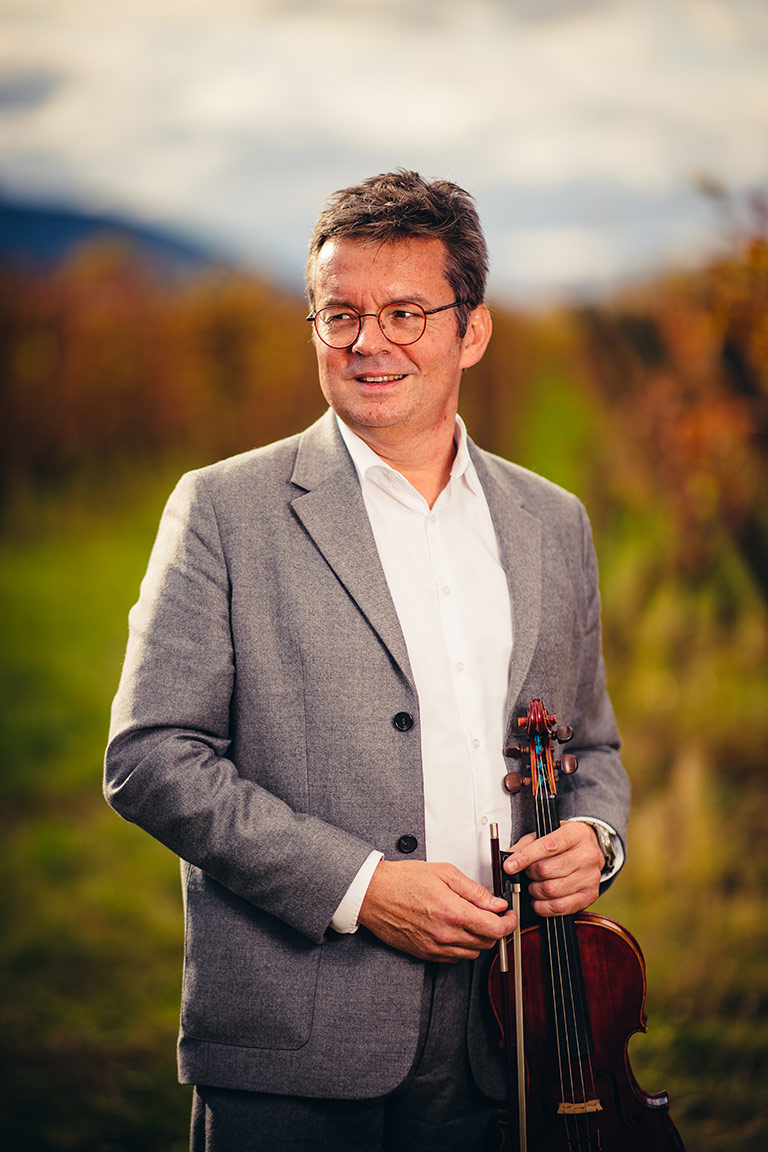 Laurent, violiniste de Quai de l'iLL Jazz